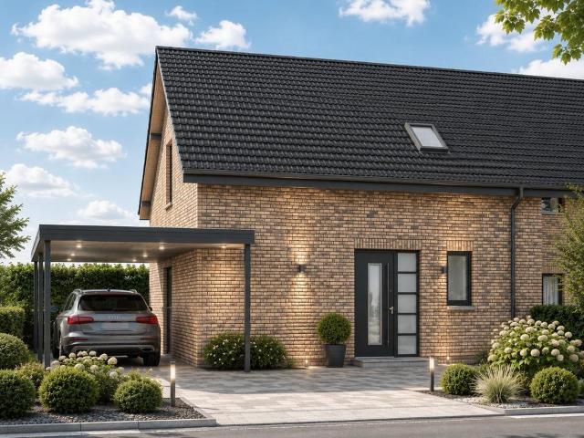 Neubau Doppelhaushälfte