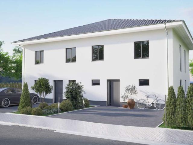 Neubau Doppelhaushälfte inkl. Grundstück in perfekter Lage zum perfekten Preis, FBH, A+, PV, Lüftung