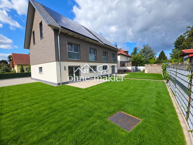 Neubau Doppelhaushälfte mit 165 m² | 6 Zimmer | 2 Bäder | Garten | Kühlung | Smart Home