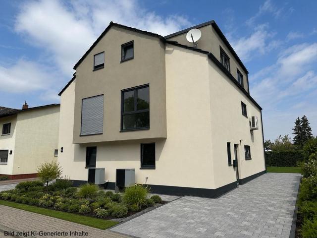 Neubau Doppelhaushälfte mit Garten in Rüsselsheim