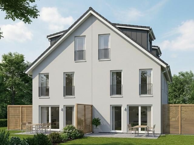 Neubau Doppelhaushälfte mit festem Baubeginn und freier Planung mit schönem Süd Westgarten