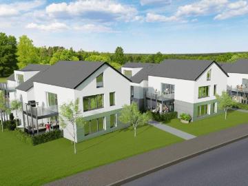 Neubau Dachgeschosswohnung mit Balkon in Bad Laasphe