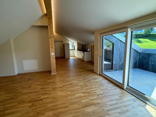 Neubau Dachwohnung in Nesslau mit atemberaubender Aussicht