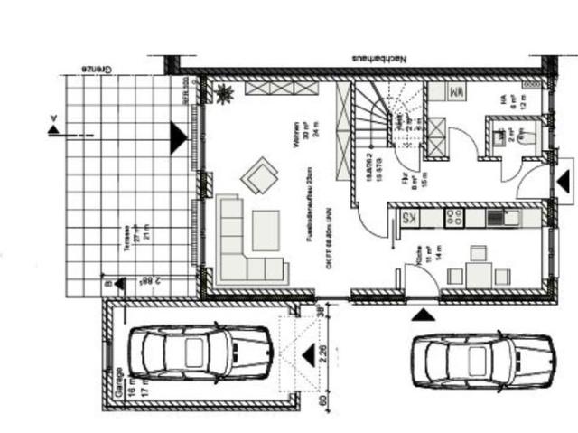 Neubau DHH mit Garage und Garten, Planung nach Ihren Wünschen