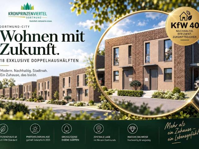 Neubau DHH im Kronprinzenviertel