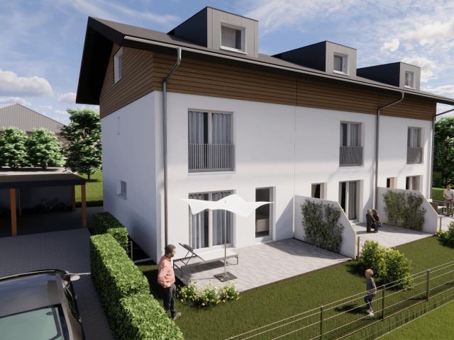 NEUBAU ECKREIHENHAUS IN NUSSDORF AM HAUNSBERG