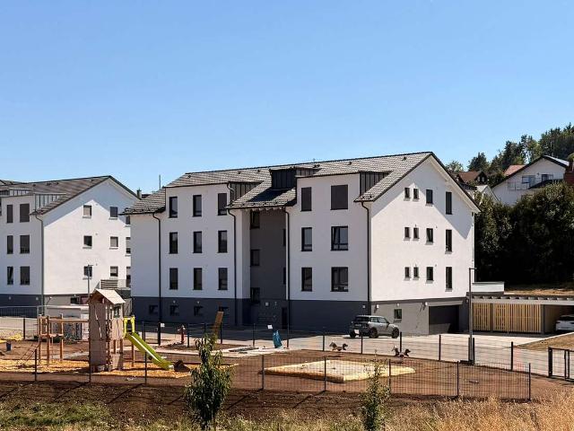 NEUBAU: Eigentumswohnung in Waldachtal Salzstetten: 2 Zimmer Wohnung mit Balkon