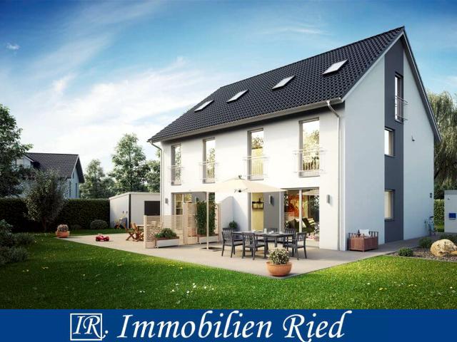Neubau einer modernen Doppelhaushälfte mit viel Platz, schön gelegen in Hohenwart bei Ingolstadt