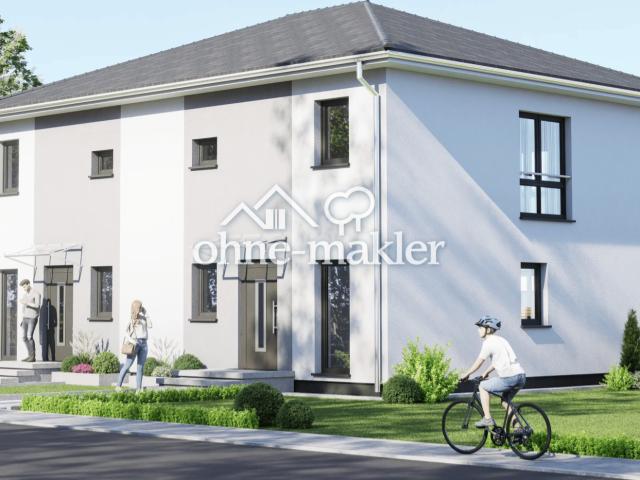 Neubau einer schönen Doppelhaushälfte in Falkensee