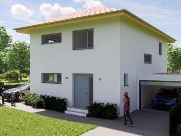 Neubau eines EFH in ruhiger Lage mit sonniger S W Ausrichtung