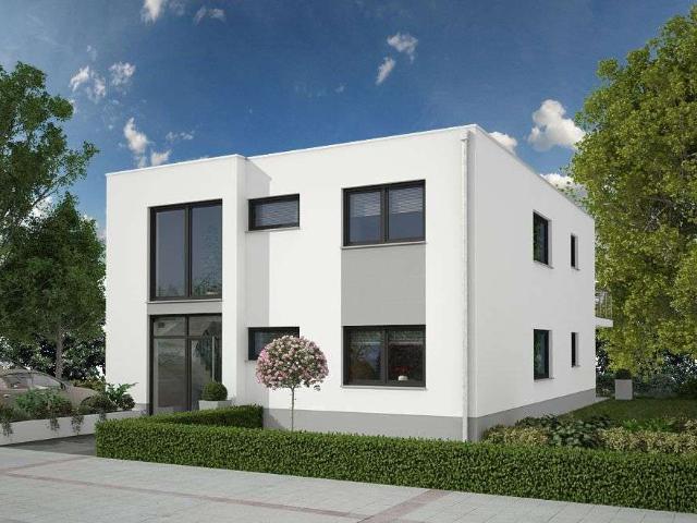 Neubau eines modernen 2 Familienhauses mit 2 Eigentumswohnungen in exponierter Lage