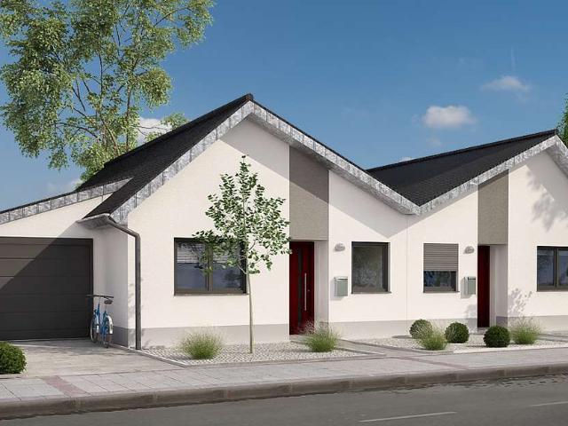 Neubau eines modernen barrierefreien Seniorenbungalows mit ca. 60 qm Ausbaureserve