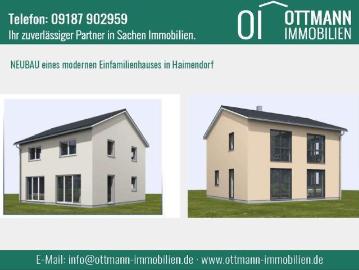Neubau eines modernen Einfamilienhauses in Haimendorf