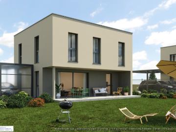 Neubau Einfamilienhaus mit Garten und Terrasse am Waldrand Haus'B', projektierter Neubau