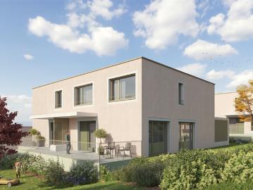 Neubau Einfamilienhaus modern und mit eigener Photovoltaikanlage