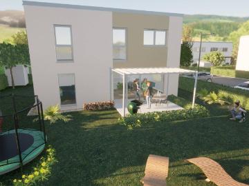 Neubau Einfamilienhaus in Niedrigstenergie Bauweise in Königstetten: Haus 3 Wohntraum vor den Toren Wiens