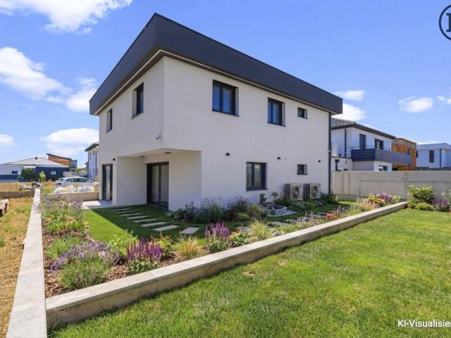 Neubau Einfamilienhaus in Unterbrunn – Smart Living mit Garten, nahe Wien