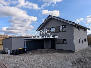 Neubau Einfamilienhaus KFW 40 mit Doppelgarage und großer Terrasse