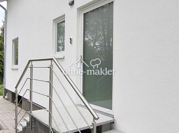 NEUBAU! Einzugsfertig! Effiziente Doppelhaushälfte am Bach! Ruhig, sonnig!