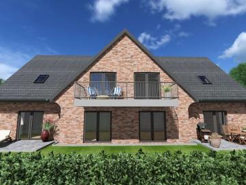 Neubau Erdgeschosswohnung in Mildstedt – KfW 55, PV & KfW 296 ab 0,55% p.a. Zinssatz