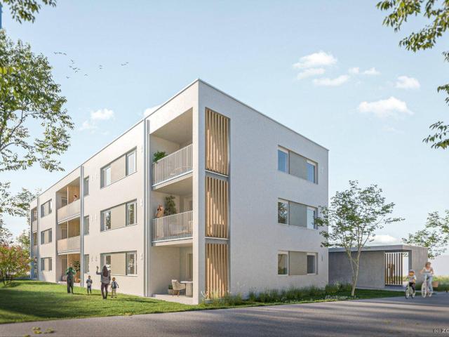 NEUBAU Erstbezug ab Sommer 2027 3 Zimmer Wohnung im 2. OG Top 10