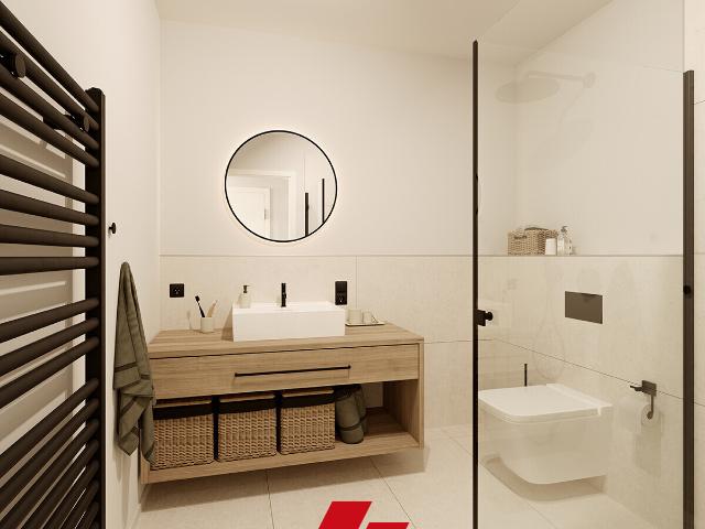 Neubau Erstbezug: Exklusive und hochwertig ausgestattete 2 Zimmer Wohnung im 1. OG Haus C