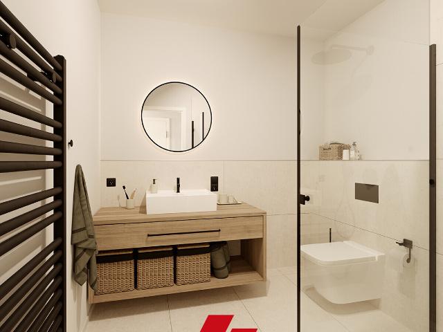 Neubau Erstbezug: Exklusive und hochwertig ausgestattete 2 Zimmer Wohnung im 1. OG in Haus B