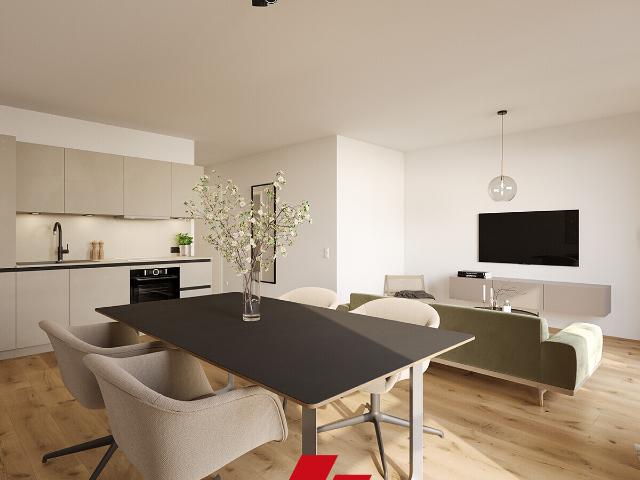 Neubau Erstbezug: Exklusive und hochwertig ausgestattete 3 Zimmer Wohnung im 2. OG Haus C
