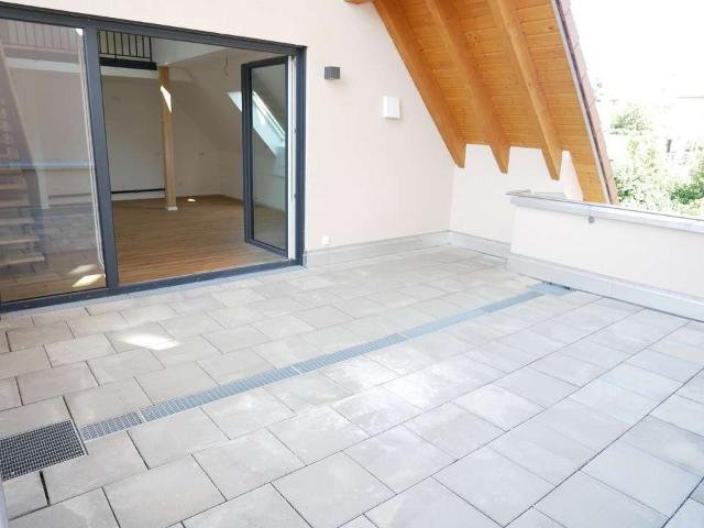 NEUBAU ERSTBEZUG* Einzigartige 2,5 ZKB DG Galeriewohnung mit großer Dachterrasse in Eurasburg
