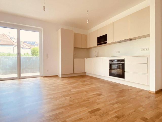 Neubau Erstbezug Gemütliche Drei Zimmer Wohnung mit Balkon und Grünblick