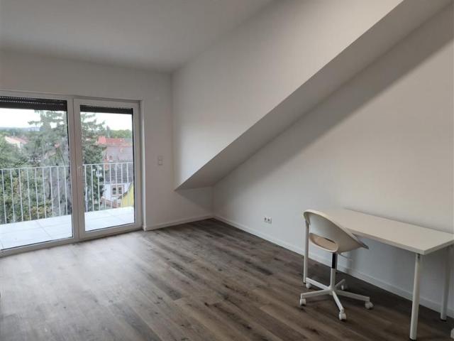 Neubau Erstbezug: Helle, möblierte 2 Zimmer DG Wohnung mit Aussicht, Heidelberg Amsterdam Apartments for Rent