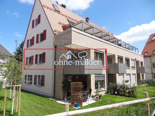 Neubau Erstbezug: Hochwertige 4 Zi. Wohnung in Top Lage im Klosterhof in Ulm Söflingen