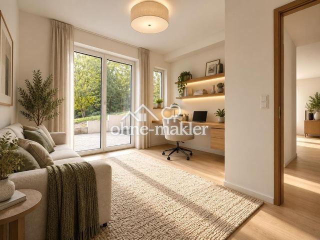 Neubau Erstbezug in Marburg – Moderne 3 Zimmer Wohnung mit großzügiger Terrasse