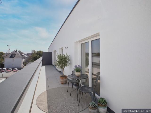 Neubau Erstbezug Traun: 4 Zimmer, 109 m², 77 m² Terrasse, Top 11