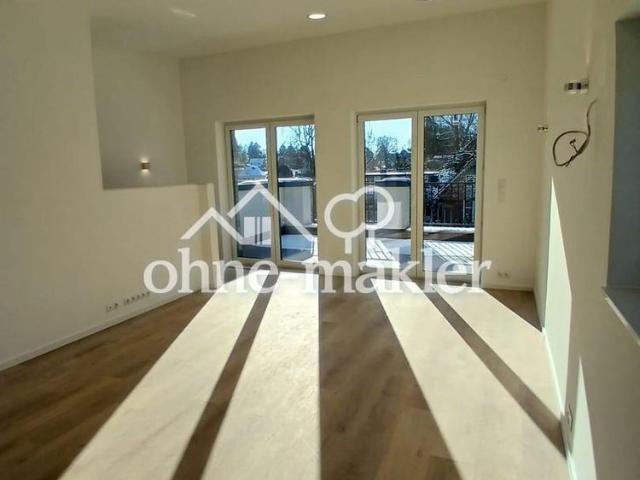 Neubau – Erstbezug | 2 Zimmer Maisonettewohnung | Dachterrasse | EBK