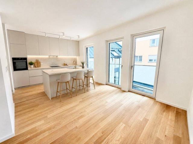 NEUBAU ERSTBEZUG | 3 Zimmer | ca. 97m² gew. NFL | 2 Bäder | Balkon | Terrasse | zeitlose Ausstattung