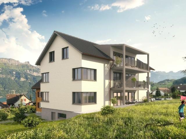 Neubau exklusive 2.5 Zimmerwohnung mit Seesicht