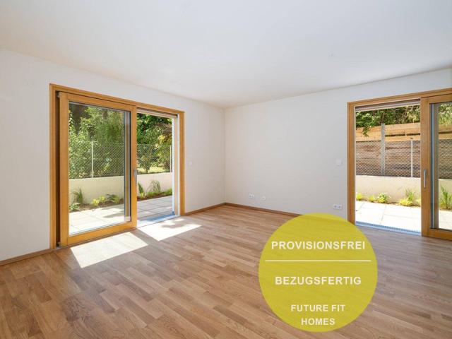 Neubau | Exklusive 3 Zimmer Gartenwohnung in ruhiger Innenhoflage