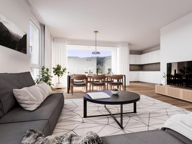 Neubau: 4 Zimmer Wohnung mit Südwestterrasse in Bodenseenähe Wohnbauförderung Möglich