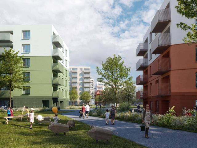 Neubau: Familienwohnung in ruhiger Grünlage