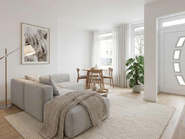 Neubau KfW 55 | 3 Zimmer Wohnung mit Terrasse, Einliegerwohnung & Carport | Fertigstellung Mai 2026