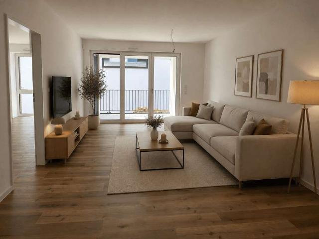 NEUBAU: Klimatisierte 2 Zimmerwohnung mit Balkon!