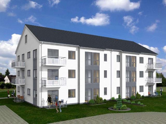 Neubau! Hochwertige 3 Zimmer Wohnung mit schicker Einbauküche