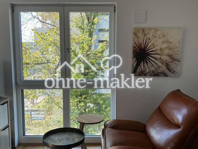 Neubau helle 1 Zi Whg, voll eingerichtet + vollmöbliert, Bad mit Fenster ab 12/26 provisionsfrei