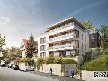 Neubau in Dresden: 4 Zimmer Wohnung EG in phantastischer Lage