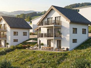 Neubau in Huttwil nur noch Haus A verfügbar
