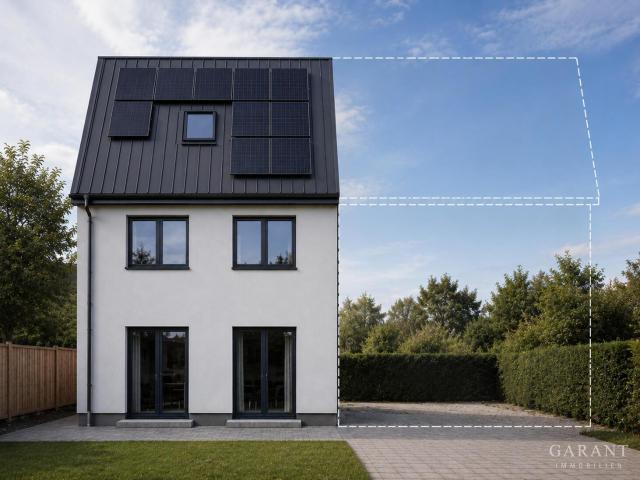 Neubau in Mittelstetten stilvolle Doppelhaushälfte in familienfreundlicher Lage!