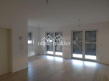 Neubau Jahr 2020 2 Zimmer Wohnung in einem Doppelhaus rechts