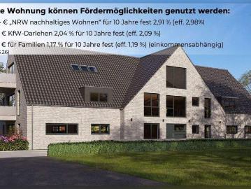 Etagenwohnung kaufen in Borken - Balkon