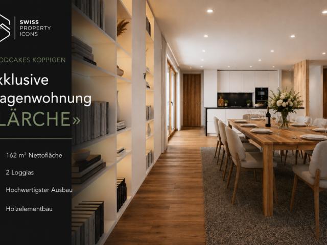 NEUBAU: OG Wohnung LÄRCHE Unglaubliche 5.5 Zimmer Neubauwohnung in Koppigen